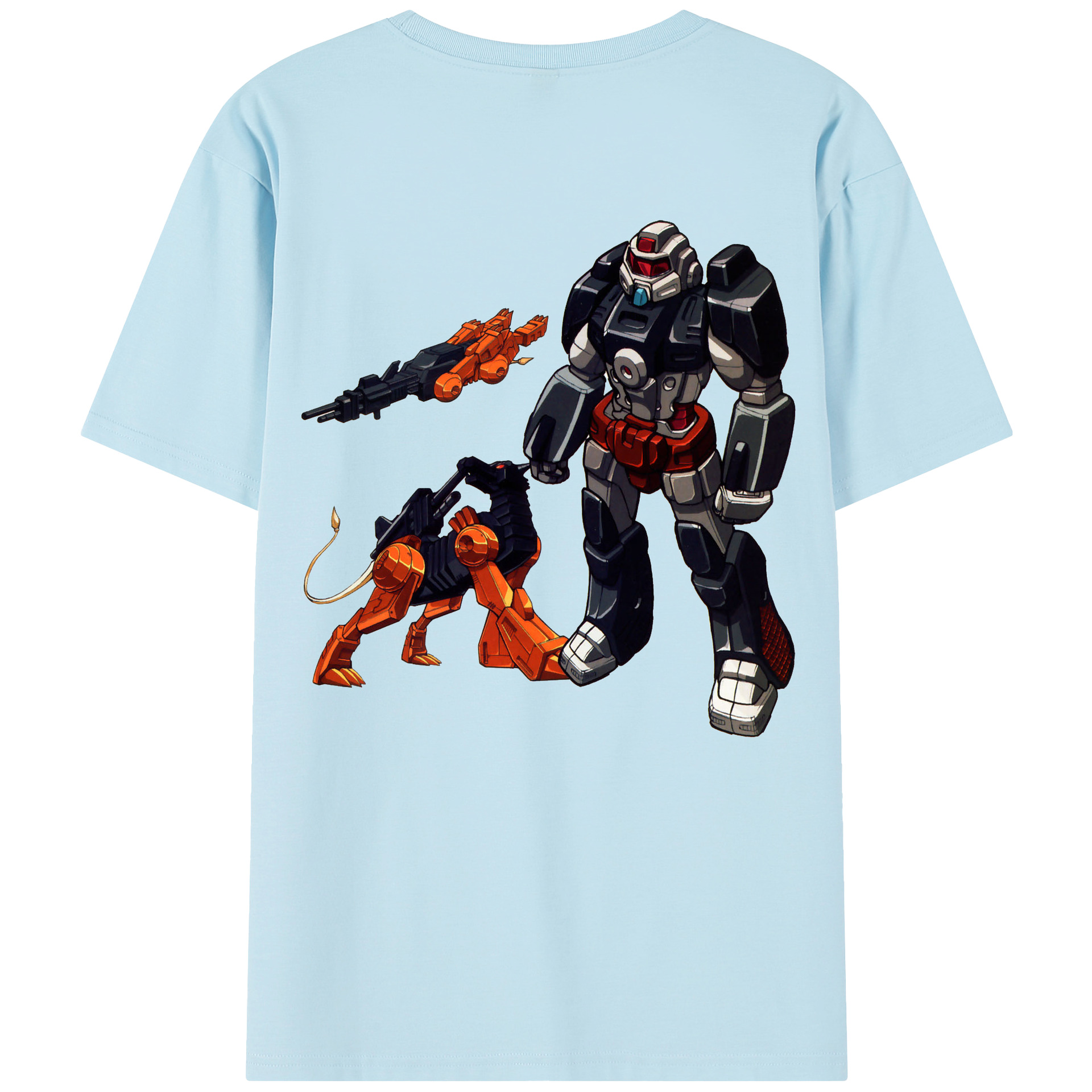 （画像用）  綿100％半袖Tシャツ（背面プリント）